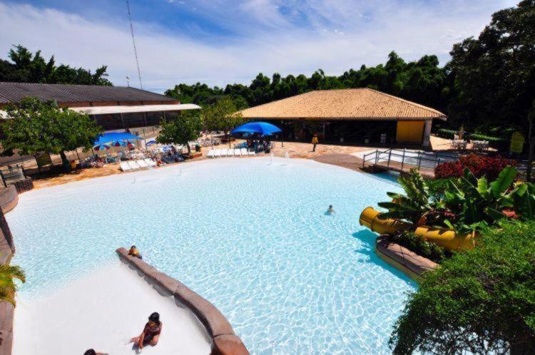 Aparthotel Piazza Diroma - Com Acesso Acqua Park Cn-Go Caldas Novas Zewnętrze zdjęcie