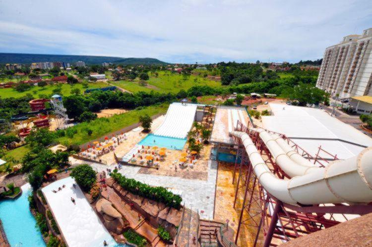 Aparthotel Piazza Diroma - Com Acesso Acqua Park Cn-Go Caldas Novas Zewnętrze zdjęcie