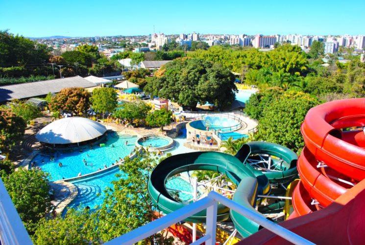 Aparthotel Piazza Diroma - Com Acesso Acqua Park Cn-Go Caldas Novas Zewnętrze zdjęcie